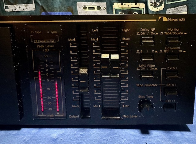 Nakamichi ナカミチ　高音質独立３ヘッドカセットデッキ　ZX-5 動作確認品 　日本語取説と希少なメンテナンス用Service Manual　Excellent_画像5