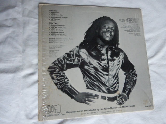 Dennis Brown Spellbound LP USA盤 レコード シュリンク付き_画像2