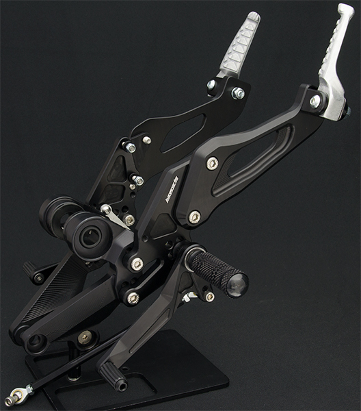 Monster1100 796 696 バックステップ rearsets Black_画像1