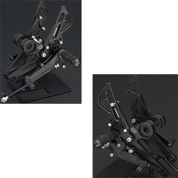 Monster1100 796 696 バックステップ rearsets Black_画像2