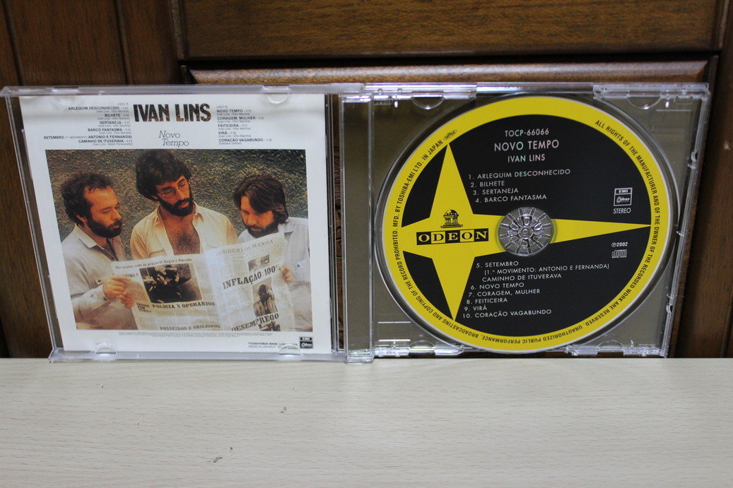 ◆Ivan Lins - Novo Tempo [TOCP-66066] / 帯付 CD 国内盤 リマスター / イヴァン・リンス ノーヴォ・テンポ◆ _画像3