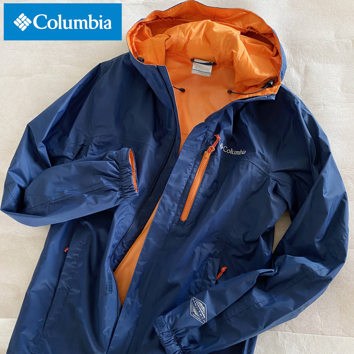 Columbia コロンビア 未使用レインジャケット XS Pouring Adventure ２ OMNI-TECH