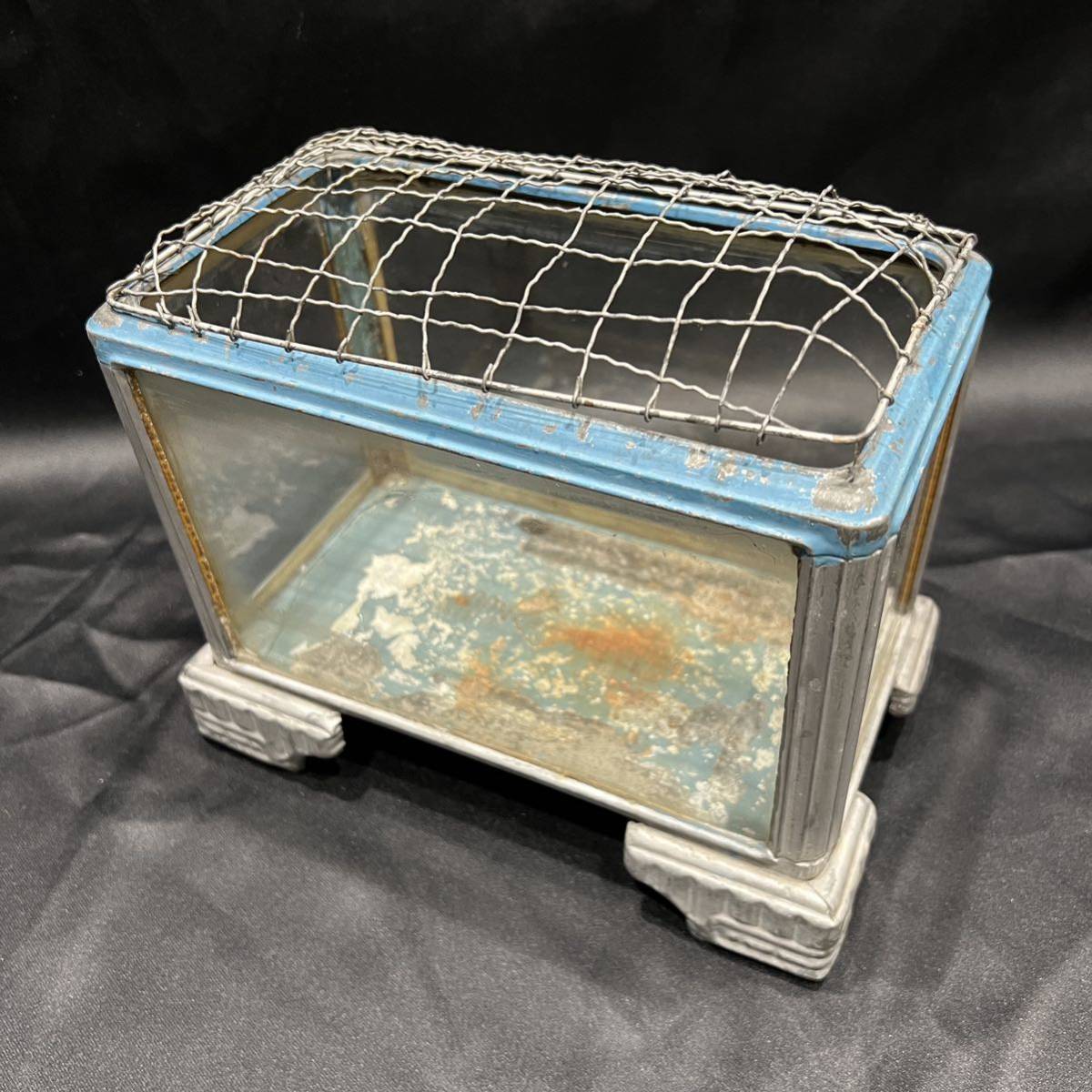 2024-25 秋冬新作 レトロ 水槽 古い 水槽 水槽/アンティーク/ビンテージ その他
