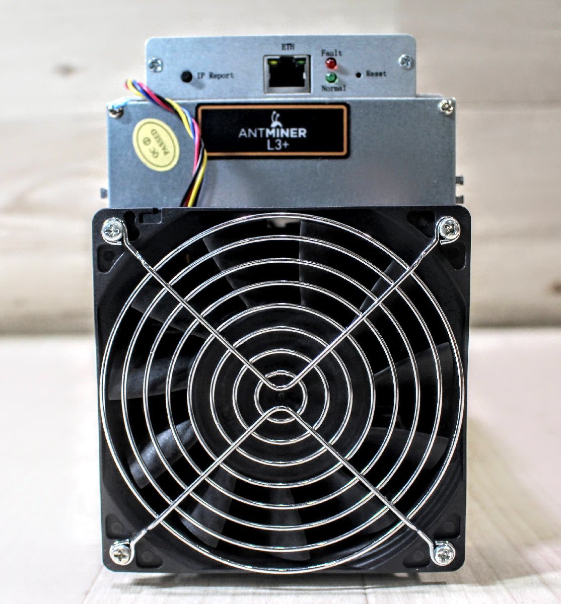 ☆美品☆BITMAIN　ビットメイン　ビットコインマイナー　ANTMINER L3＋　(Sub:504M)　M1219_画像6