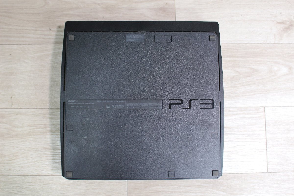 1円スタート☆動作品☆SONY　ソニー　プレイステーション3　PS3　CECH-2000B　電源ケーブル類付属　初期化済み　G1760_画像6