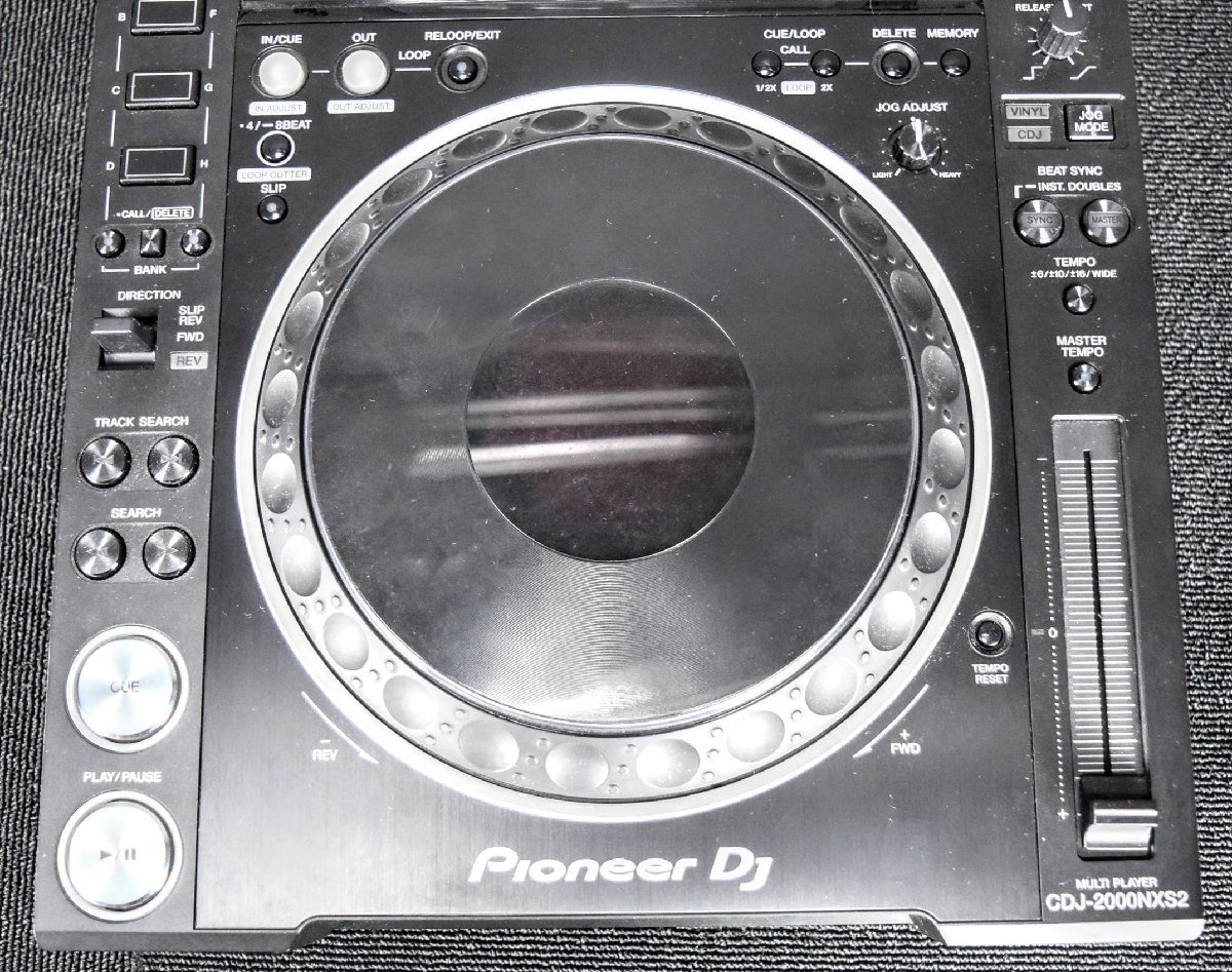 ☆動作品☆ PIONEER (パイオニア) ターンテーブル CDJ-2000NXS2/JXJ ♪元箱付き♪ 6J2087_画像7