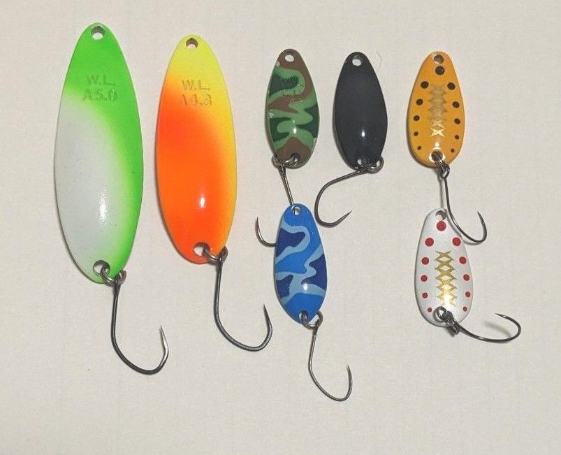 ウォーターランド　アルミン　ディープカッパー41枚セット エリアトラウト ウォーターランドアルミンディープカッパー41枚セット エリア