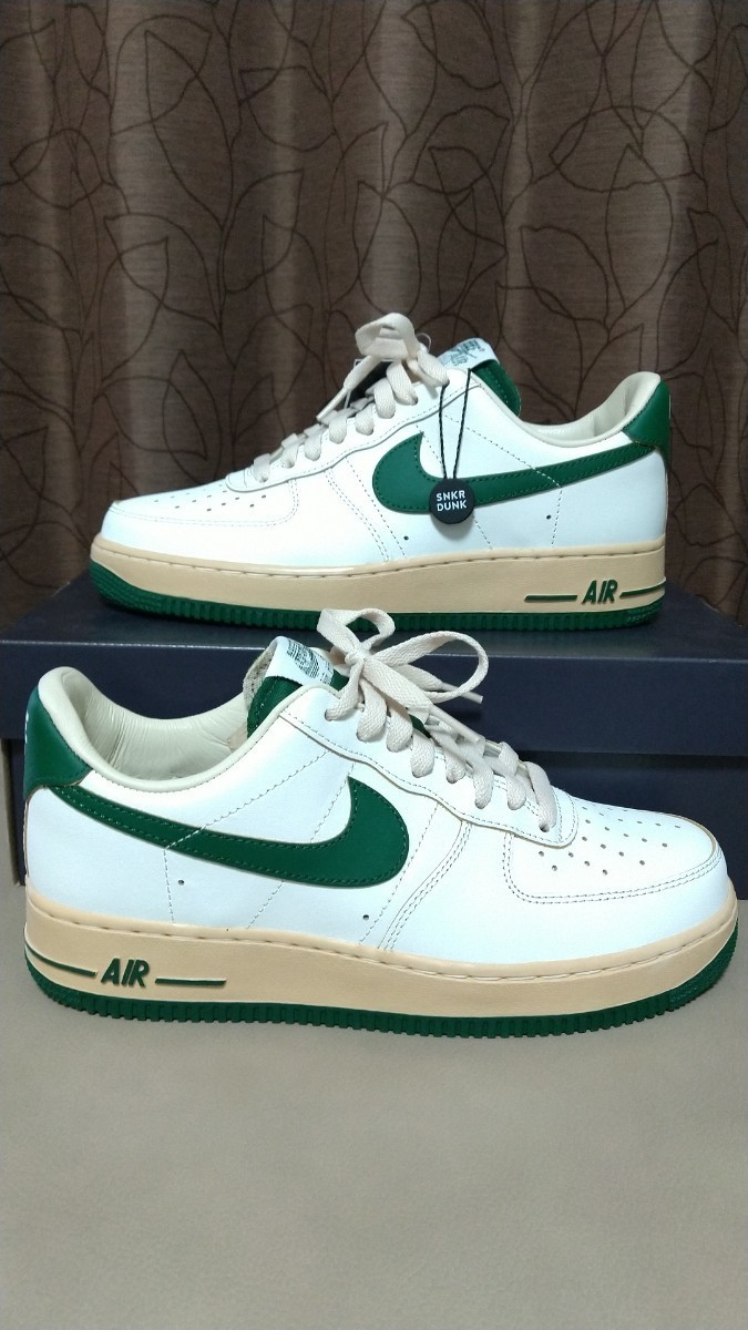 Nike WMNS Air Force 1 Low Green and Muslin WMNS26cm MENS25.5cm DZ4764-133■ナイキ エアフォース グリーン 緑 _画像8