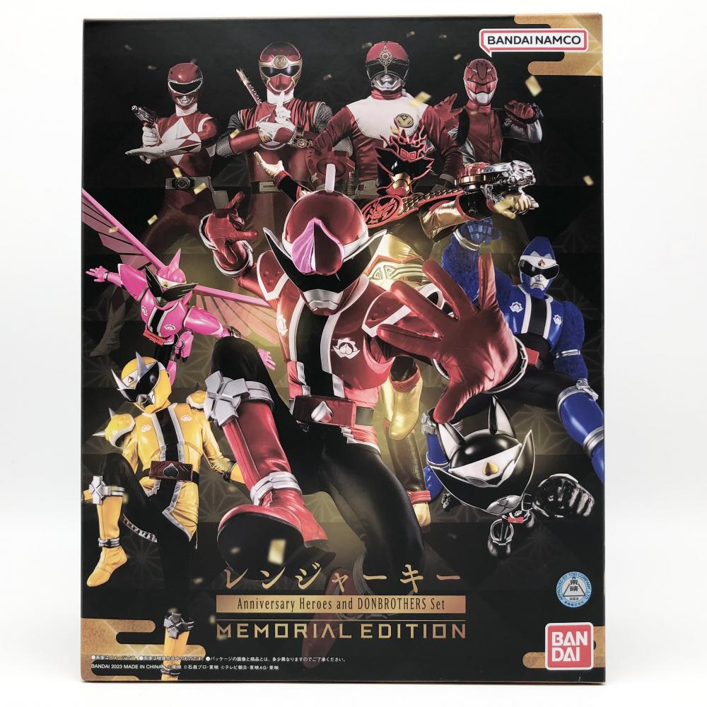 【中古】開封 海賊戦隊ゴーカイジャー レンジャーキー MEMORIAL EDITION Anniversary Heroes and DONBROTHERS Set ドンブラザーズ セット_画像1