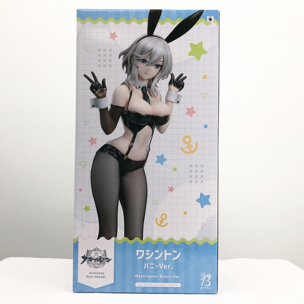 【中古】未開封 FREEing フリーイング アズールレーン びそくぜんしんっ! アズレン B-STYLE 1/4 ワシントン バニーVer.[240017607877]_画像1