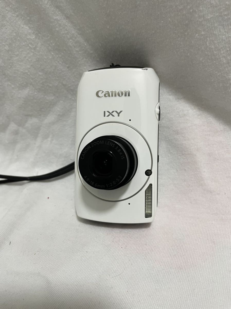 デジタルカメラ Canon IXY 30S 動作品 ホワイト 希少カラー_画像1