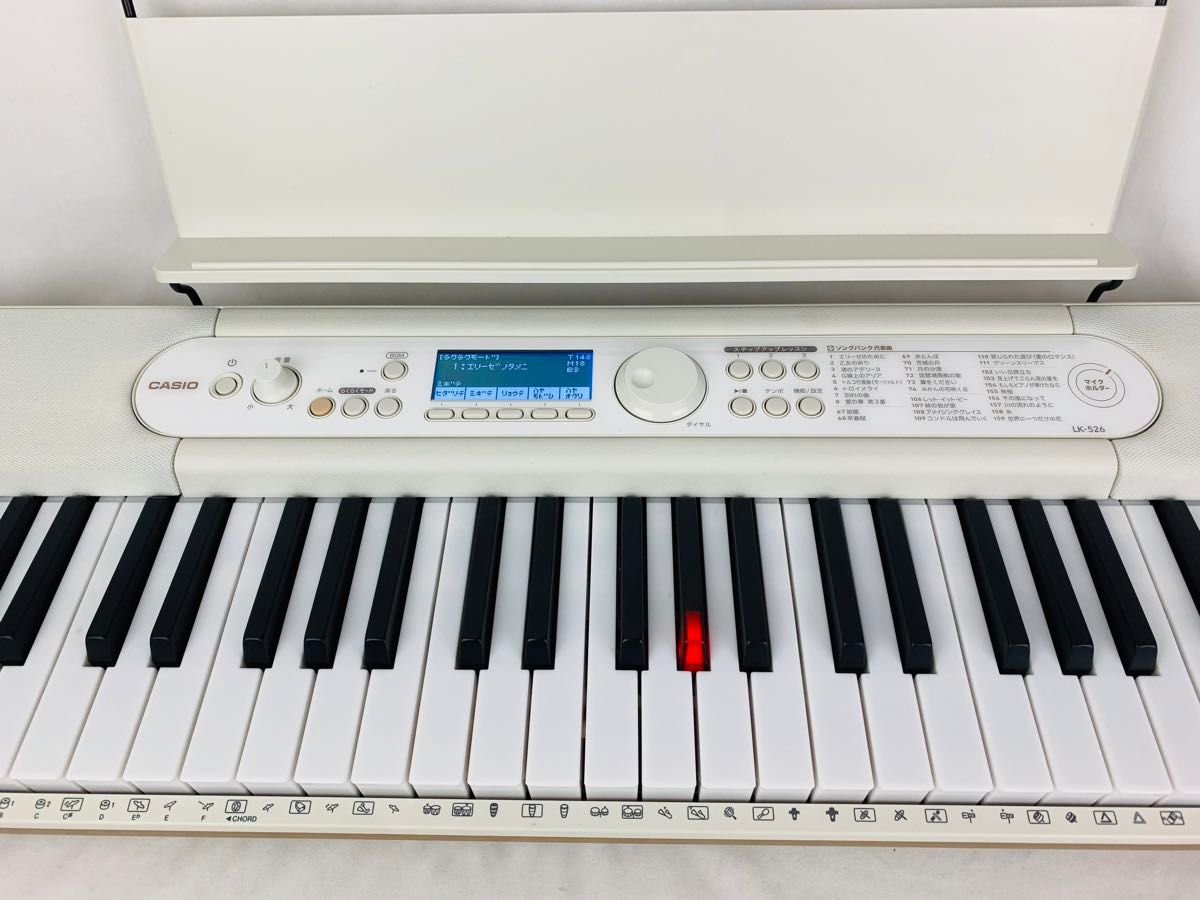 CASIO カシオ 61鍵盤 光ナビゲーションキーボード LK-526|Yahoo CASIO カシオ 61鍵盤 光ナビゲーションキーボード LK-526|Yahoo