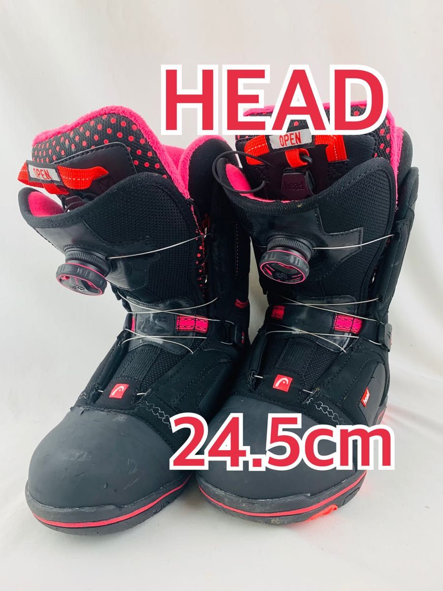 HEAD ヘッド スノーボードブーツ　スノボ　靴　ブーツ　24.5cm