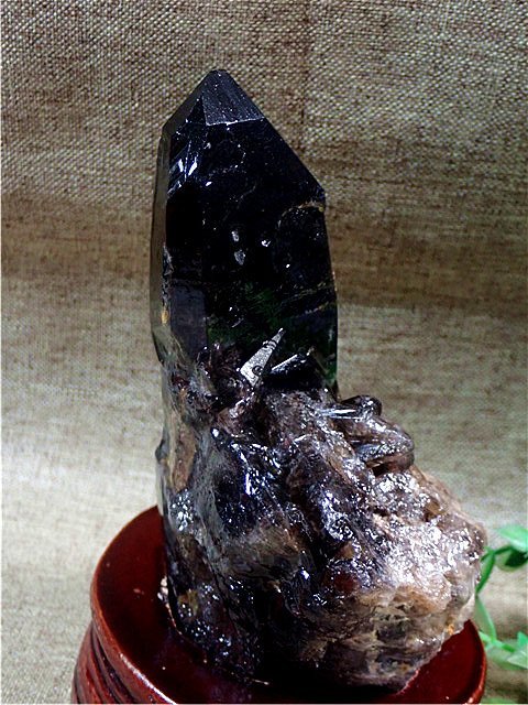 AAA級【魔除け】◆天然モリオン(黒水晶）クラスター178C3-75C39D_画像2
