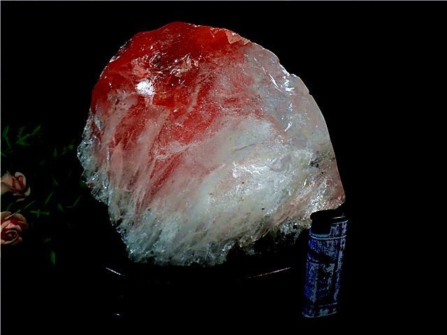 約：1687g★超綺麗★赤水晶原石 178E3-48E62b_画像1