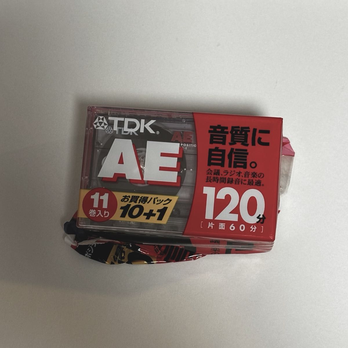 TDK AE カセットテープ120分 未使用４本 値下げ交渉｜Yahoo!フリマ（旧