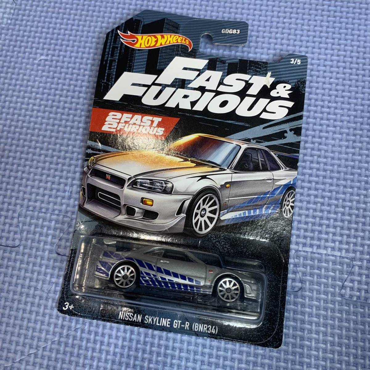 Hot Wheels ホットウィール ワイルドスピード NISSAN SKYLINE 2000 GT-R BNR34_画像1