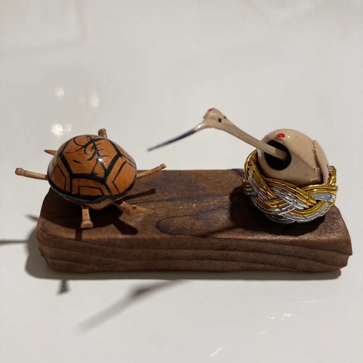 鶴と亀 ミニチュア 縁起物 置物 民芸品 お土産|Yahoo!フリマ 鶴と亀 ミニチュア 縁起物 置物 民芸品 お土産|Yahoo!フリマ