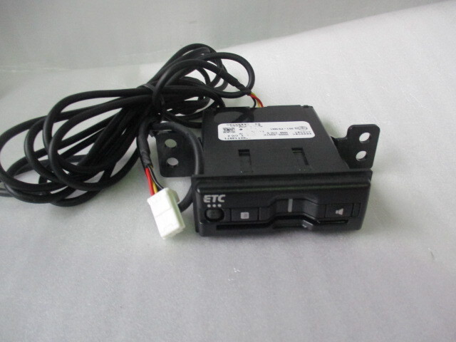 スズキ純正 ETC車載器 三菱電機製 ビルトインタイプ 音声案内 スズキ純正 ETC車載器 三菱電機製 ビルトインタイプ 音声案内