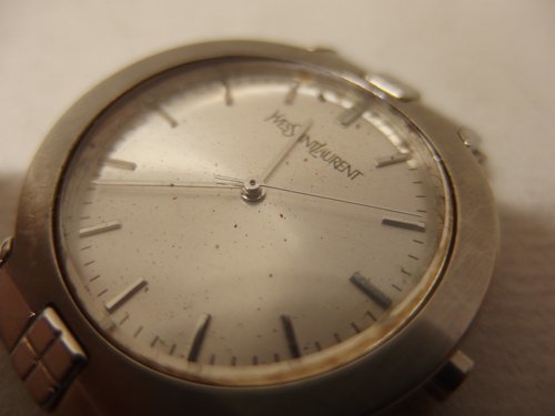 0140338a【メ便】YVES SAINT LAURENT 1032-H23010Y 腕時計 イヴサンローラン/クオーツ/WATCH/動作OK/中古品/ゆうパケット発送可能商品_画像9