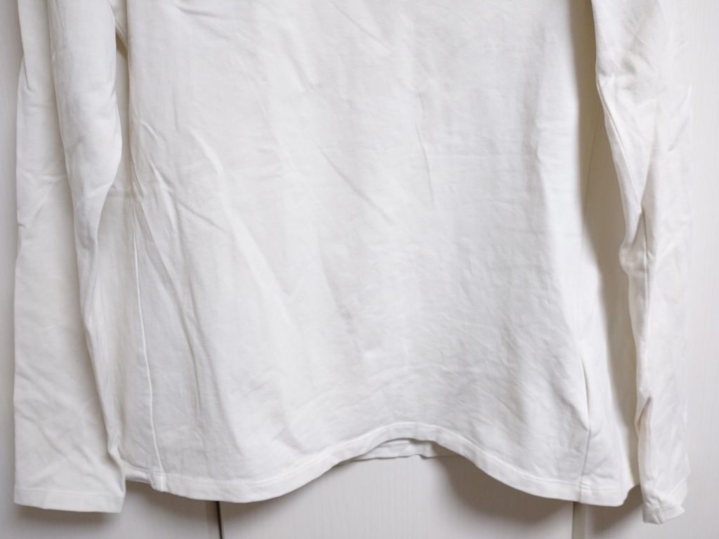 モンクレール MONCLER Tシャツ ロングTシャツ MAGLIA T-SHIRT 白 14 164cm D29548068850 87275 ZEIZIOMKの画像4