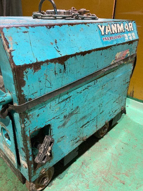 【1円スタート！】YANMAR ヤンマー ガソリンエンジン発電機 YSG2000SS-E 動作良好_画像5