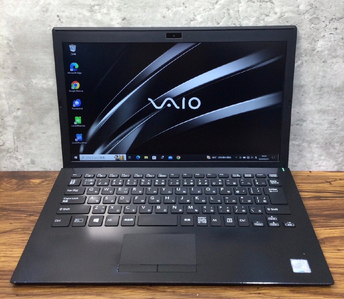 1円～ ●SONY VAIO Pro PG / Core i5 7200U (2.50GHz) / メモリ 8GB / SSD 256GB / 13.3型 フルHD (1920×1080) / Windows10 Pro 64bit_画像1