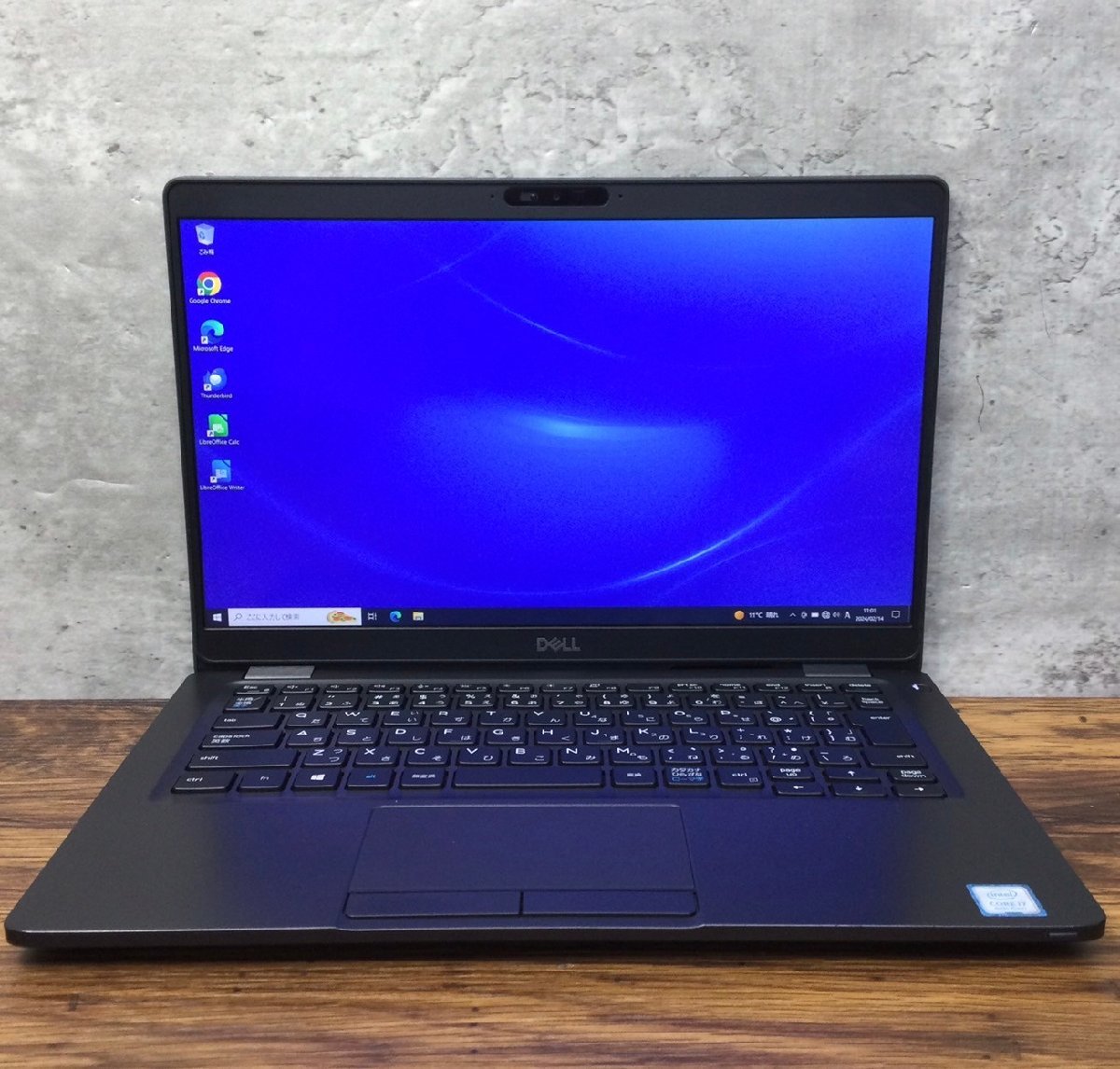 1円～ ●DELL LATITUDE 5300 / Core i7 8665U (1.90GHz) / メモリ 8GB / NVMe SSD 256GB / 13.3型 フルHD (1920×1080) / Win10 Pro 64bit_画像1