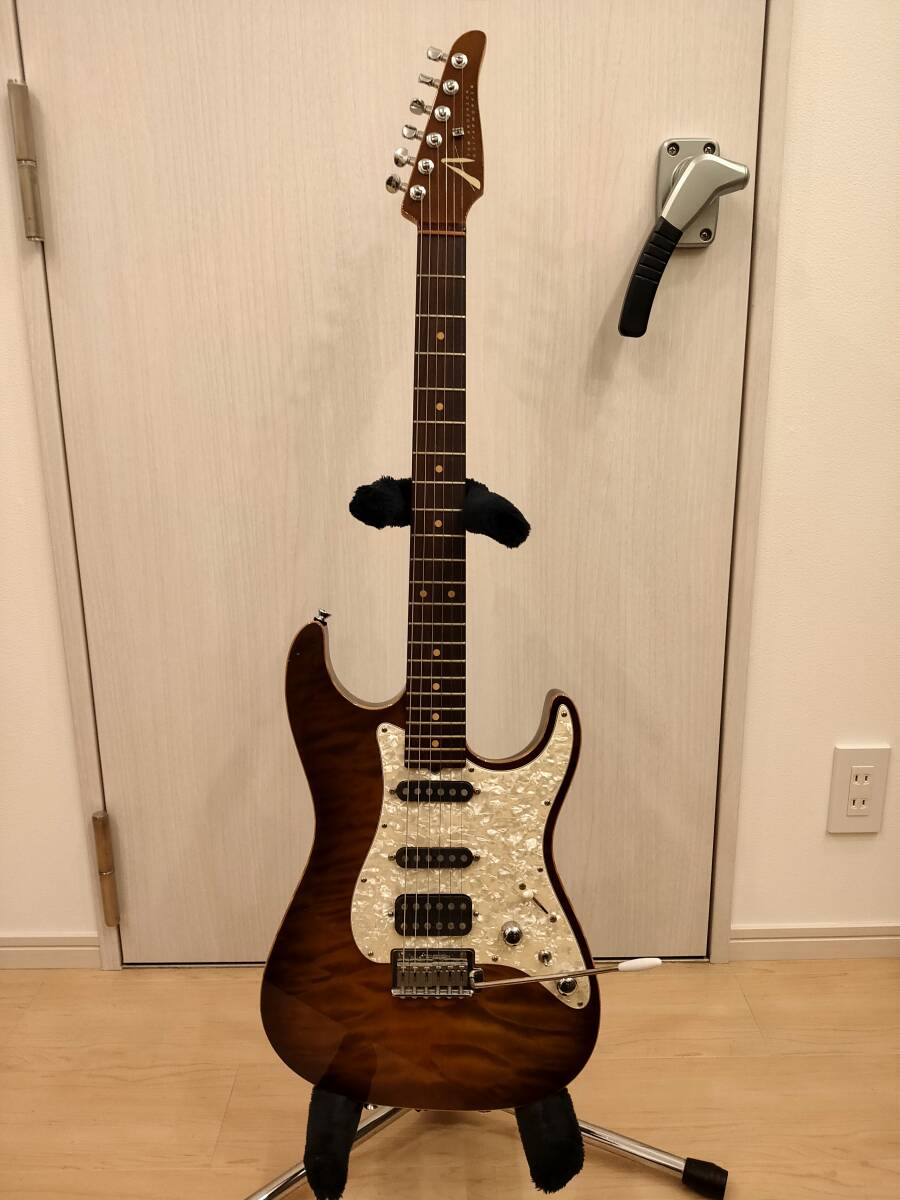Tom Anderson Drop Top Classic Tiger's Eye with Binding_画像1