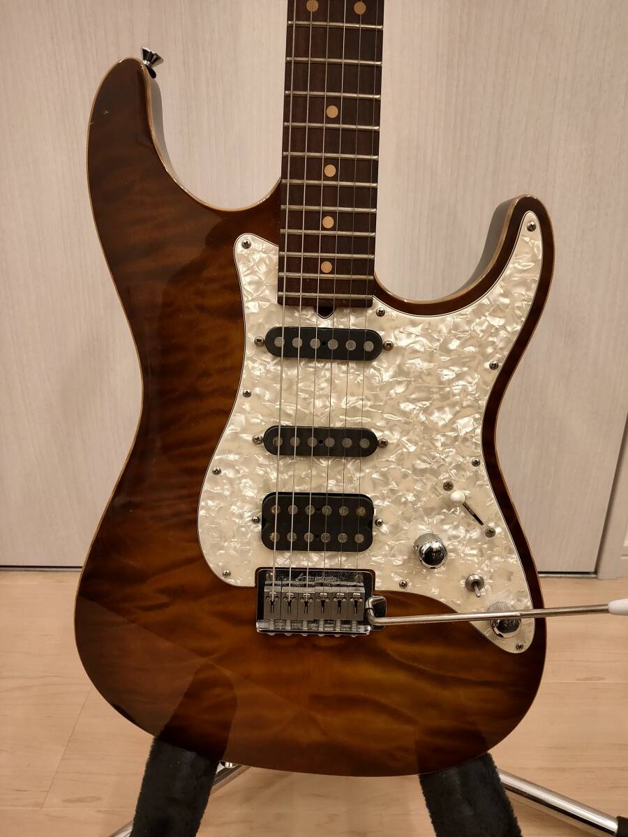 Tom Anderson Drop Top Classic Tiger's Eye with Binding_画像2