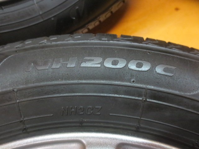 ☆スピスタ☆タイヤホイール　ユーロマックス　軽四 ミラ ライフ　155/65R13　4.0J　+43　100-4　4本　R13762　中古　22_画像6