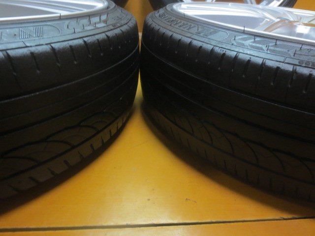 ☆スピスタ☆タイヤホイール エコフォルム 5本ツインスポーク 美品 ローダウン 軽四 Ｎシリーズ タント 165/45R17 6J +40 100-4 4本 R17867_画像8