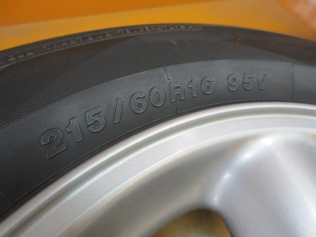 ☆スピスタ☆タイヤホイール　スバル純正　フォレスター　215/60R16　16インチ　6.5J　+48　100-5　4本　中古　R161001　19_画像7