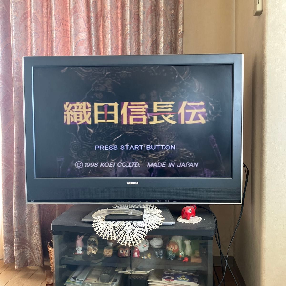 PS 織田信長伝　動作確認済（PS2 SCPH-90000にて）