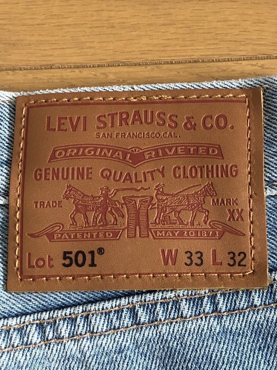 Levi's 501 ORIGINAL FIT KISS AND GOODBYE W33 L32_画像5