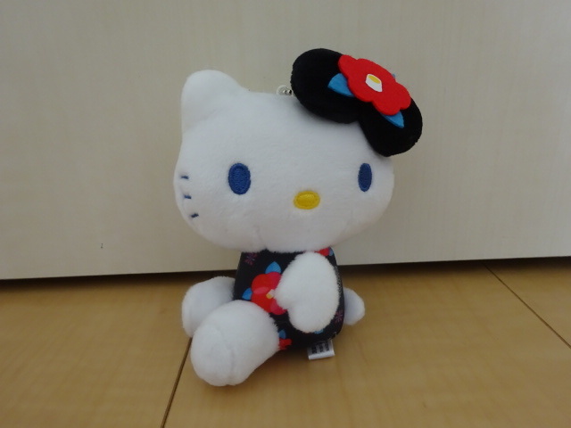 キティちゃん HELLO KITTY キティ ぬいぐるみ マスコット サンリオ ボールチェーン 2019年_画像9