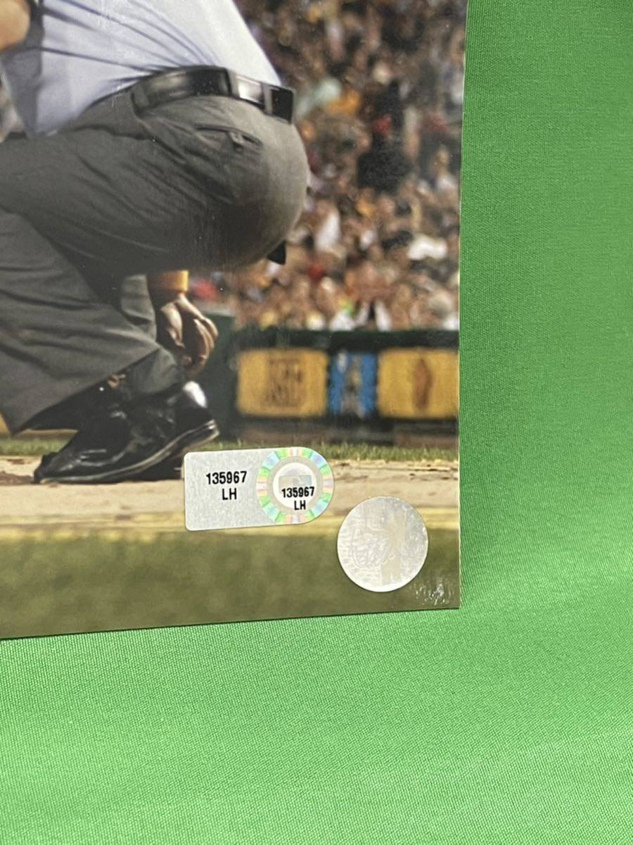 MLB　シアトル・マリナーズ　イチロー　直筆サイン入り　フォト　写真　８×１０　２００８年　イチローホログラム　証明書付き_画像3