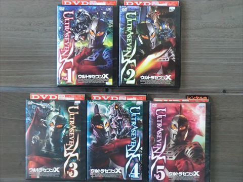 ウルトラセブンX 全6巻セット DVD※同梱12枚迄OK！4a-0542_画像1