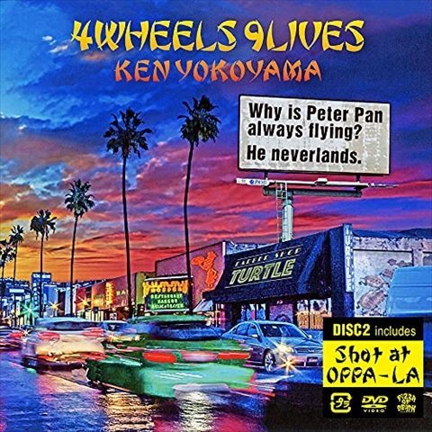 【新品未開封】 Ken Yokoyama / 4Wheels 9Lives（CD+DVD） 6p-0094_新品未開封