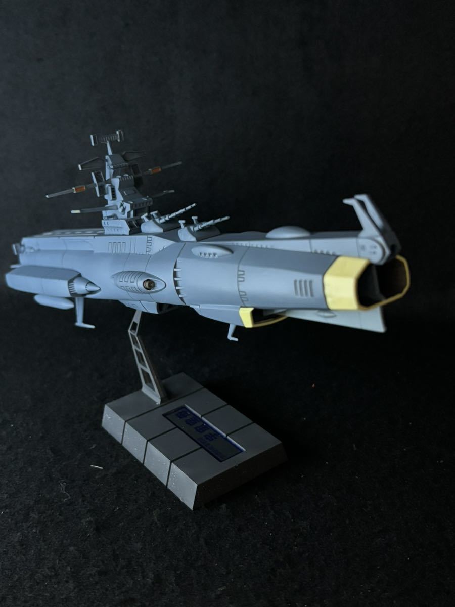 【宇宙戦艦　ヤマト　宇宙空母旧キット完成品】 バンダイ　1/700 地球防衛軍　宇宙空母_画像2