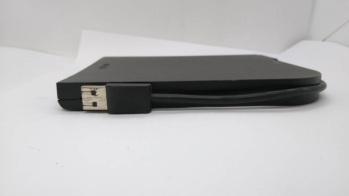 ●BUFFALO BDXL対応 USB2.0用ポータブルブルーレイドライブ スリムタイプ ブラック BRXL-PT6U2V-BKD　動作品 _画像5