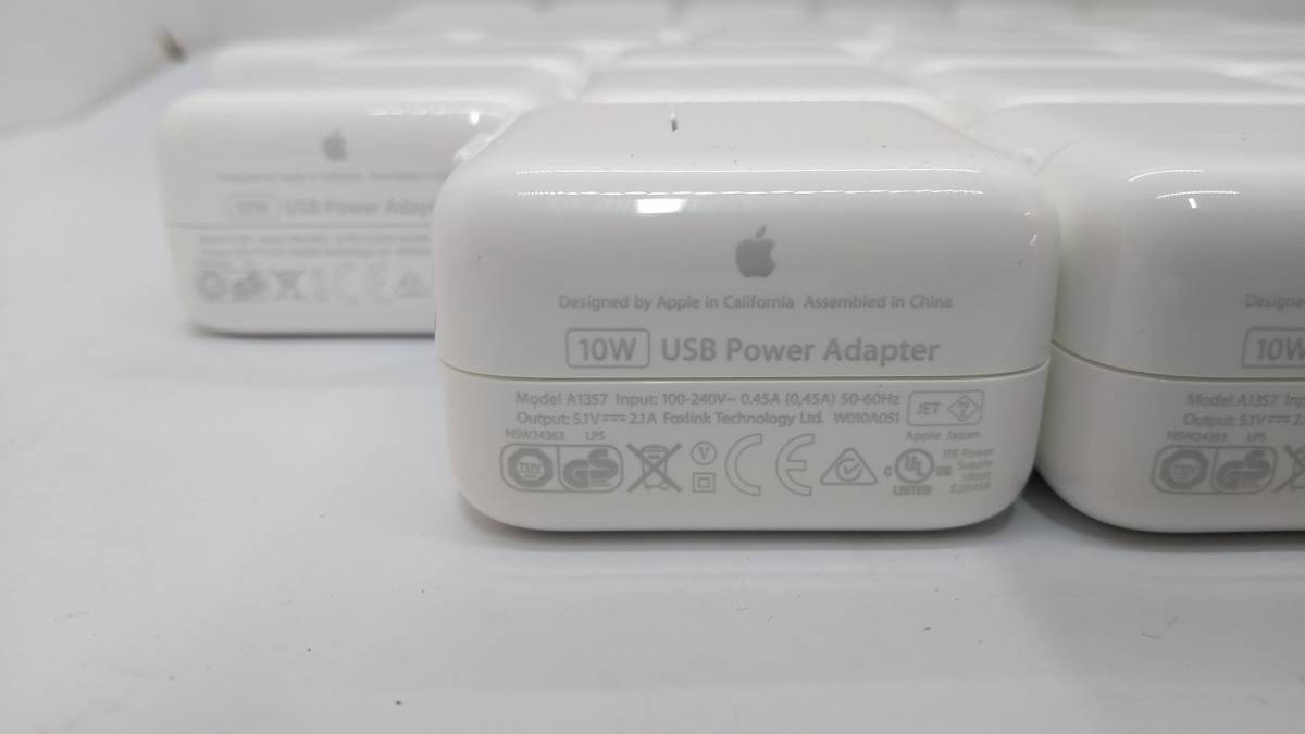 ●純正　Apple アップル　USB充電器　10W　USB　Power　Adapter　iPad付属品　28個まとめて_画像3