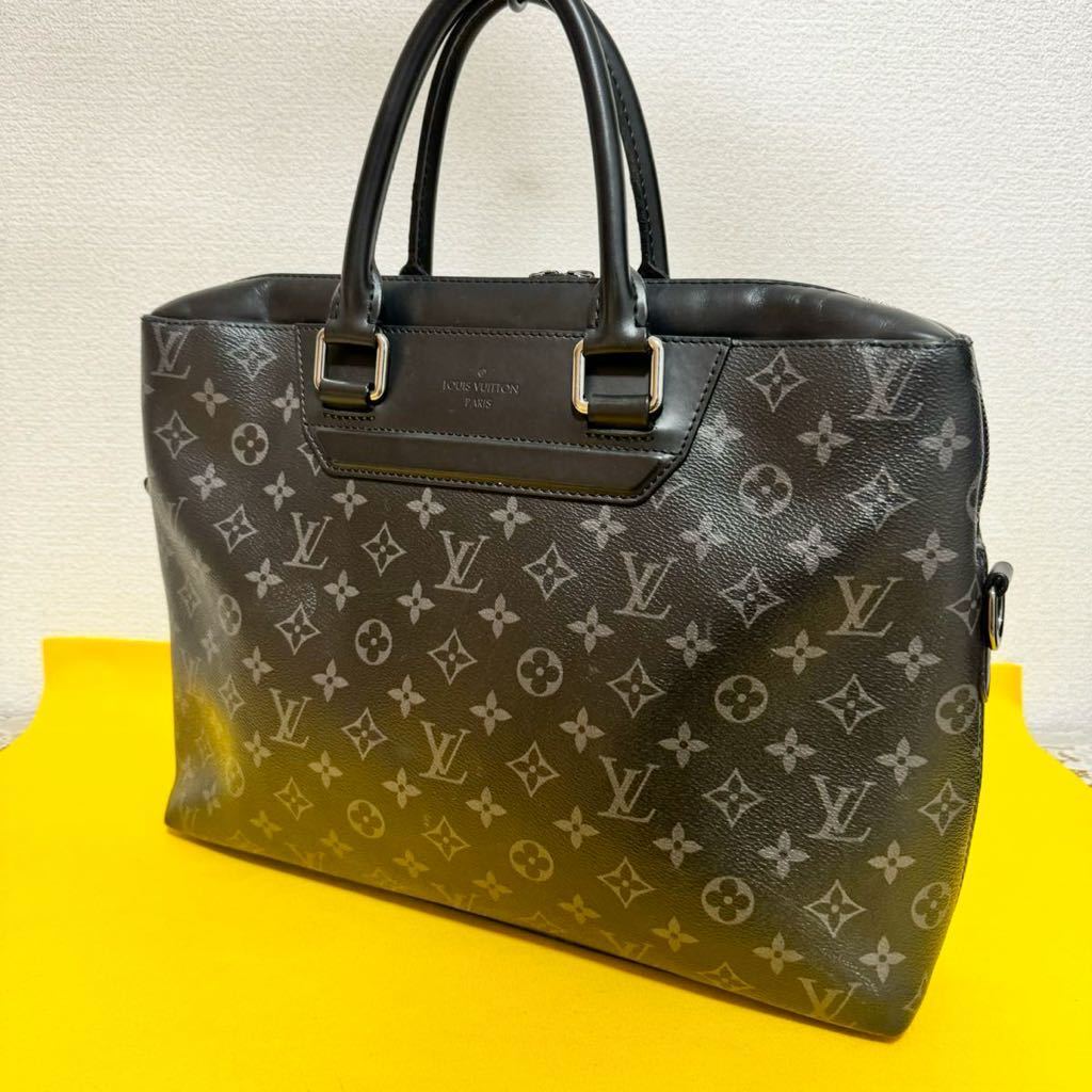 良品★ LOUIS VUITTON ルイヴィトン モノグラムエクリプス オディセ ビジネスバッグ ブリーフケース M44222の画像1