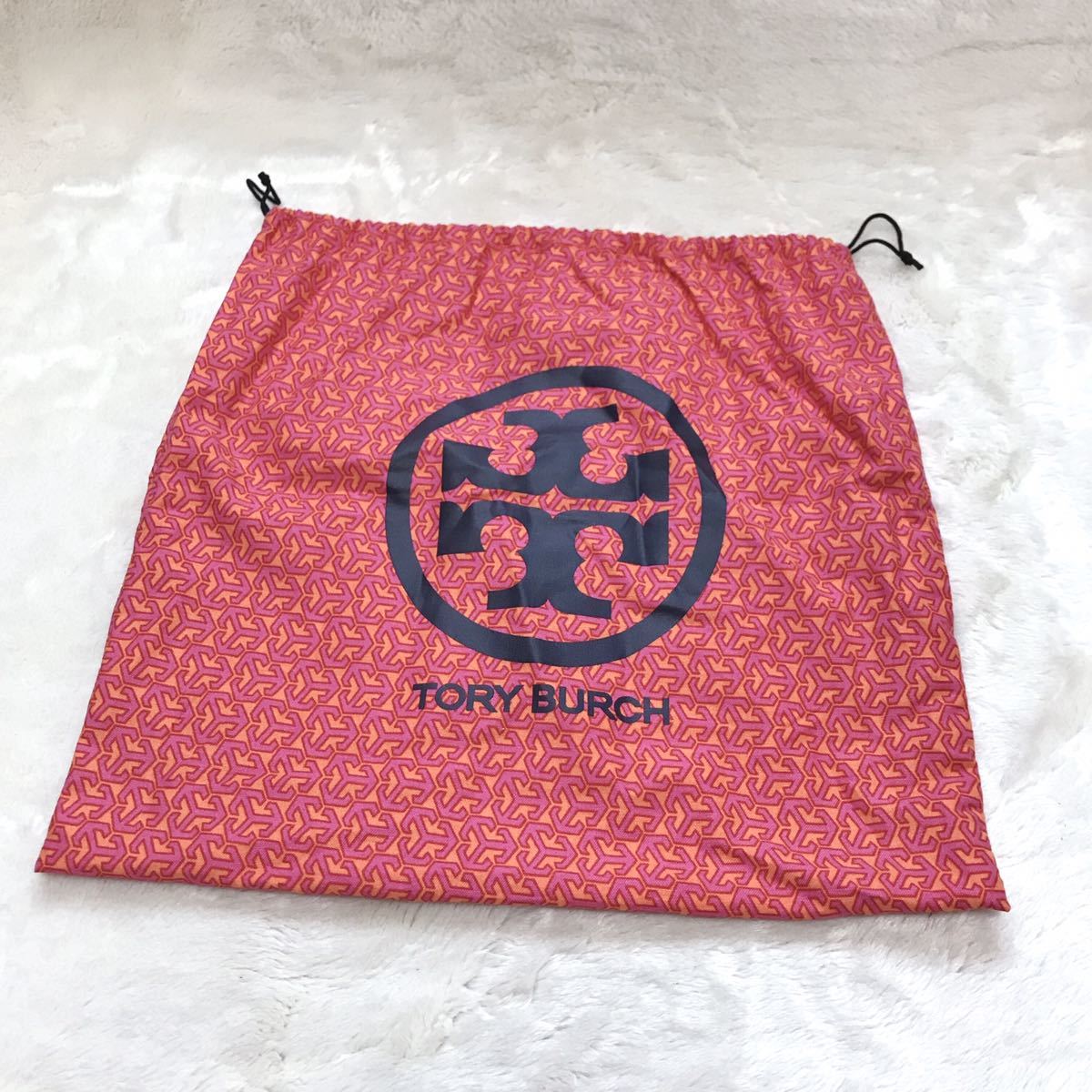 美品 TORY BURCH ロゴ チェーン 2way ショルダーバッグ クラッチ トリーバーチ