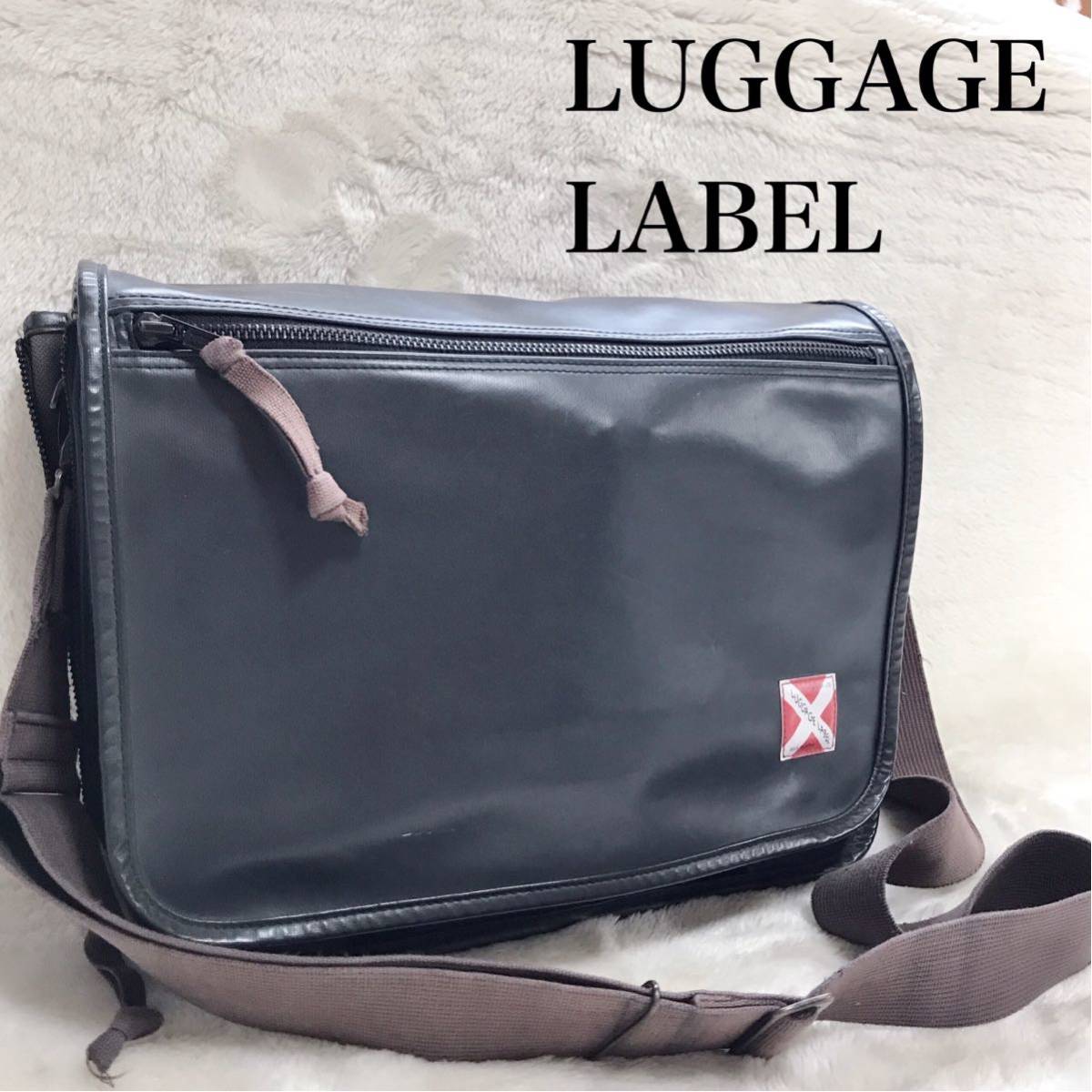 ラゲッジレーベル フラップ メッセンジャーバッグ ショルダーバッグ ビジネス LUGGAGE LABEL 吉田カバン ニューライナー