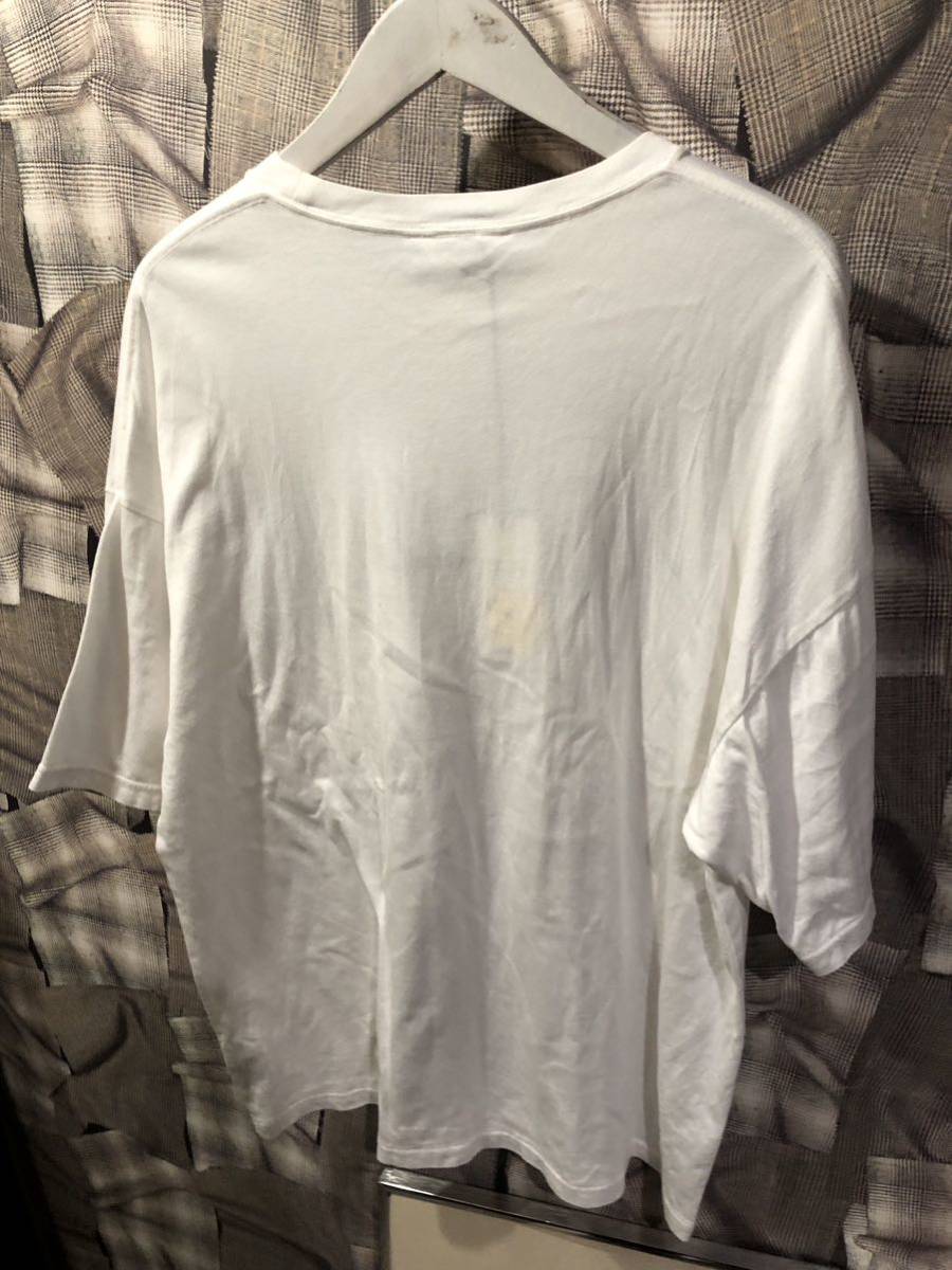 1円 ★ WELLDER ウェルダー ★ 送料370円 19AW Wide Fit Pocket T-Shirts 半袖Tシャツ WM19FCS12 サイズ4 ホワイト　FK_画像5