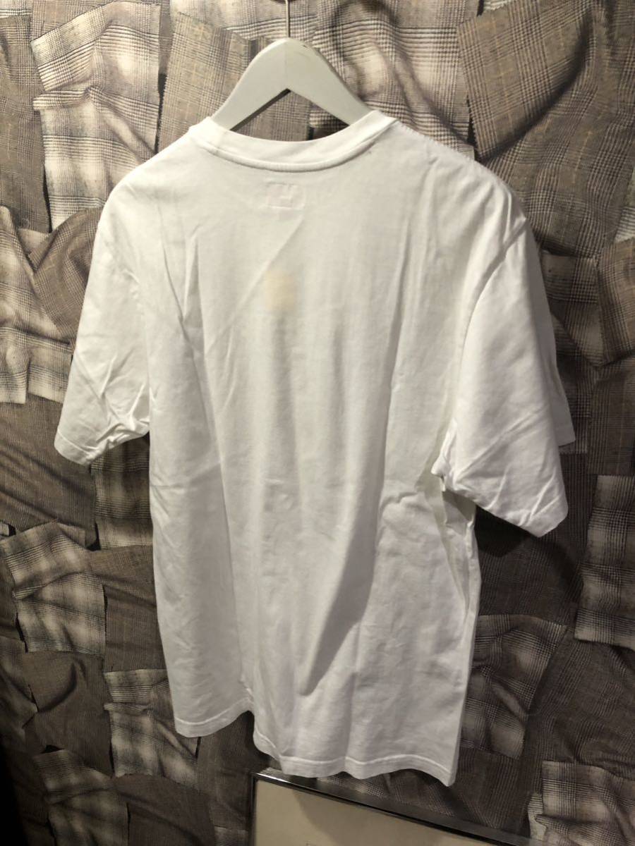 Supreme シュプリーム 22SS Beaded Logo S/S Top 半袖Tシャツ サイズS ホワイト　FK_画像4