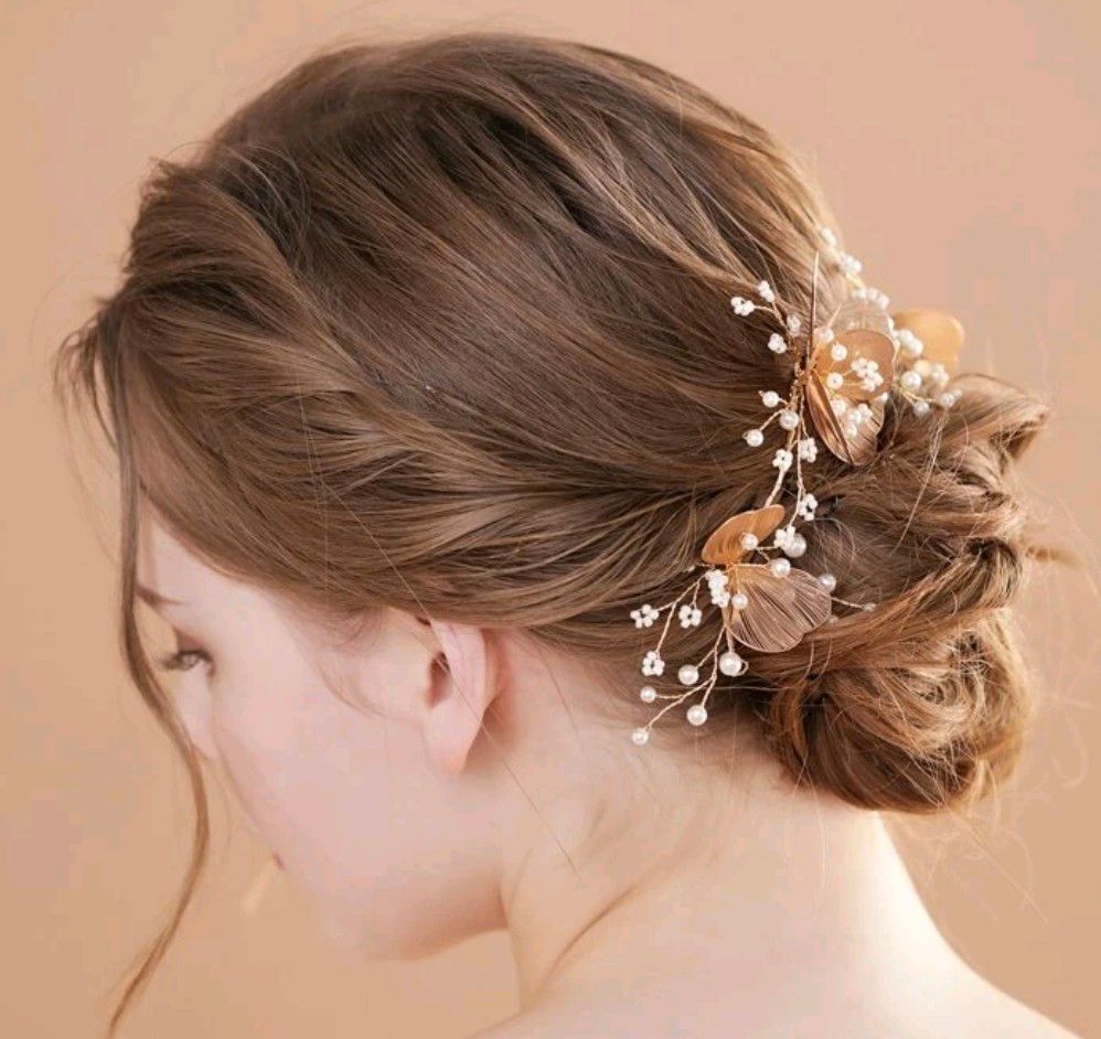 ヘッドドレス　ヘアアクセサリー　髪飾り　和装　ブライダル　結婚式　成人式　カラードレス ウェディング ブライダル