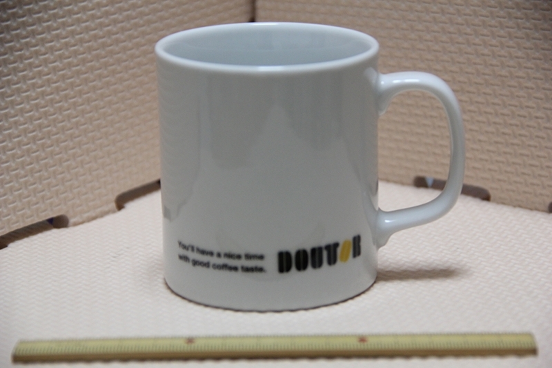 陶器製 ドトール マグカップ ロゴ マーク 未使用 検索 DOUTOR 珈琲 コーヒー マグ コップ グッズ_画像2