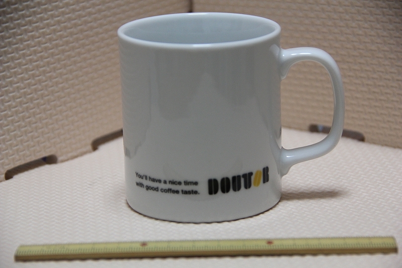 陶器製 ドトール マグカップ ロゴ マーク 未使用 検索 DOUTOR 珈琲 コーヒー マグ コップ グッズ_画像3
